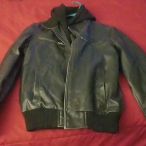 Leather jacket